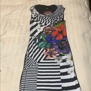 Desigual small mid length floral dress